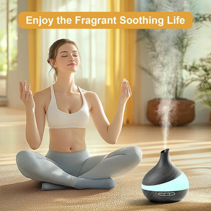 Essential Oil Diffuser for Women: 500ml with 14 Color LED