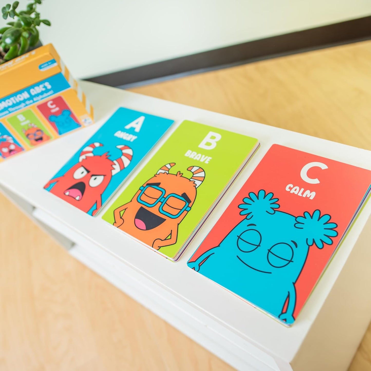 Open The Joy Jumbo Calming Cards, SEL Mindfulness Cards for Kids 3+