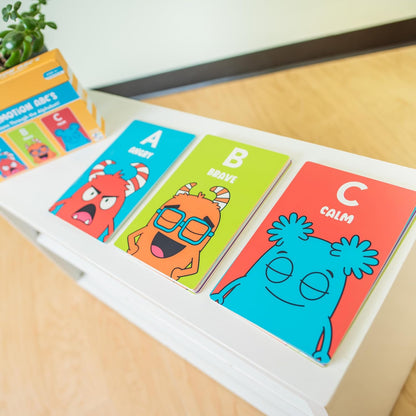 Open The Joy Jumbo Calming Cards, SEL Mindfulness Cards for Kids 3+