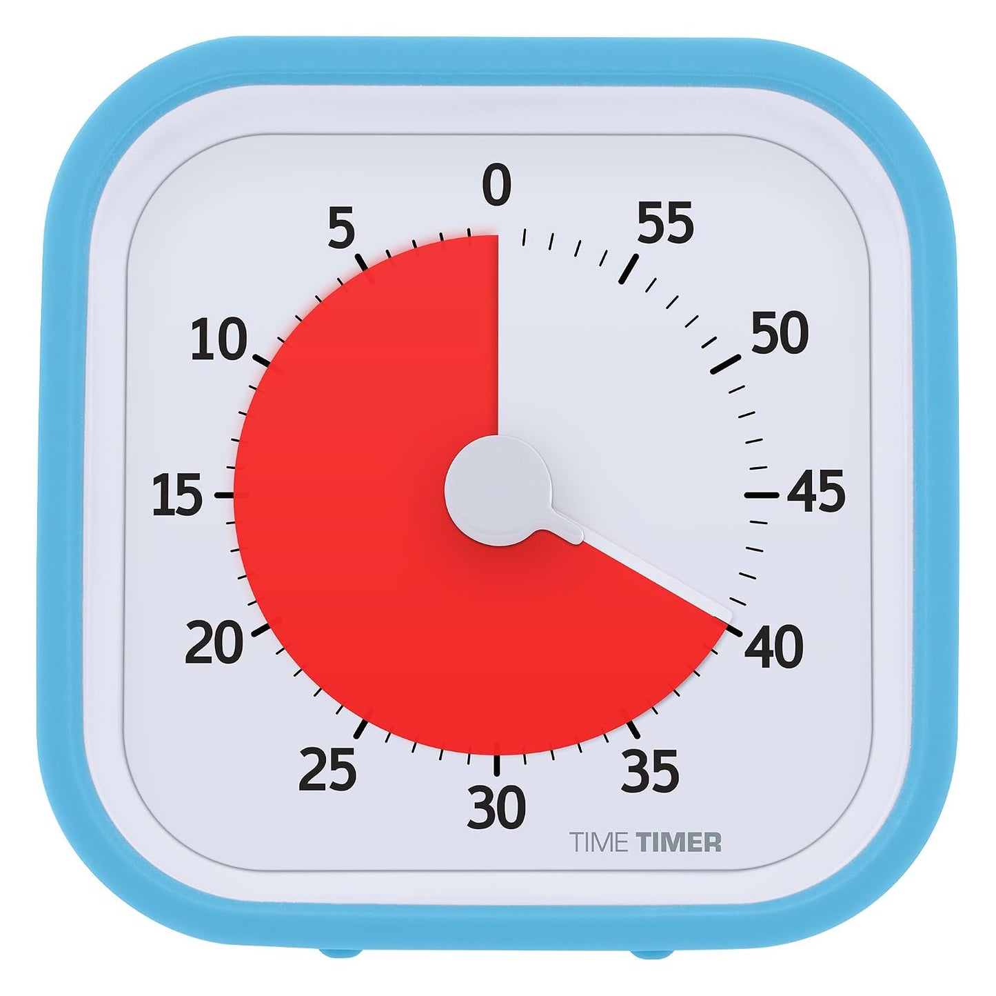 Time Timer MOD Sprint Edition — 60 Minute Visual Timer — for Kids Classroom Learning, Homeschool Tool, Teachers Desk Clock and Office Meetings (Sky Blue)