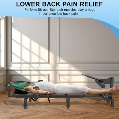 Fitness Full Body Traction Bed, Massage Cervical Traction Table & Lumbar Traction Bed, Stretch Decompression Machine for Tension Relief, Lumbar Stretching