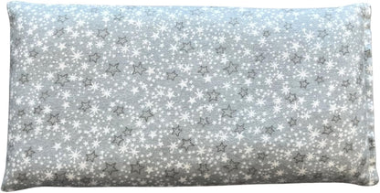 HOME COMFORT Rice & Lavender Microwavable Heating Pad-Reusable Moist Heat or Cold Therapy 10” X 5” (White Clouds)