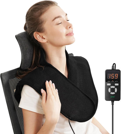 UTK Far Infrared Heating Pad for Neck and Shoulder and Back Pain Relief