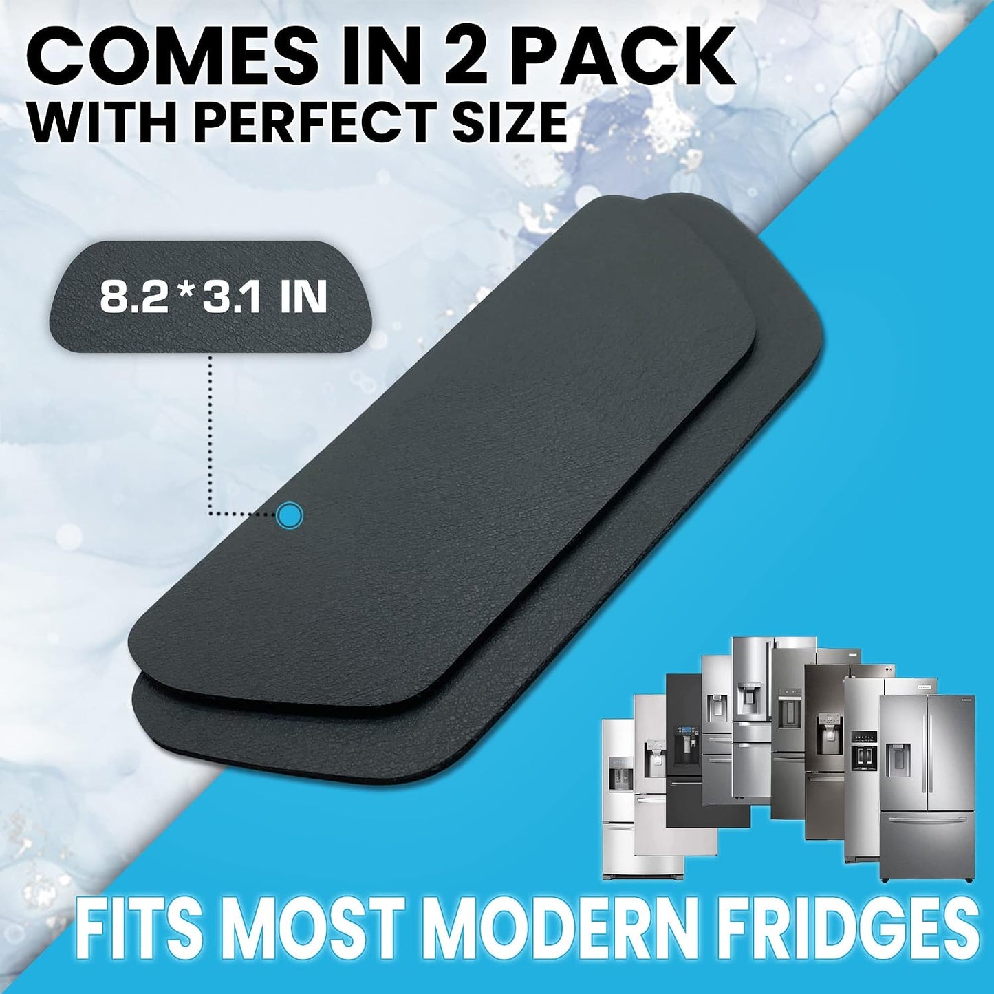 Refrigerator Drip Catcher for Water Tray (Rectangular) | Protects Water Spills, Absorbent Pad for Refrigerator Drip Tray, No More Water Stains
