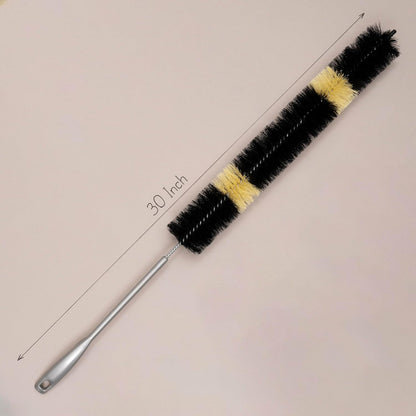 KONEX 30 Inch Long Dryer Lint Brush Vent Cleaner | Heavy-Duty Flexible Radiator Brush | Dryer Vent Trap | Bendable for Your Appliance Care Home Essentials (Pack of 2)