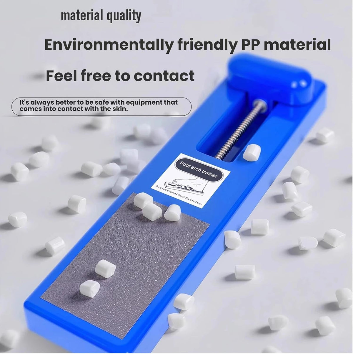Professional Ankle Strengthener and Foot Arch Trainer, Foot Exerciser Ballet Foot Stretcher Strengthening Equipment, Single Leg Ballet Stretcher Exercise Device, Physical Therapy Balance Slider,Beige