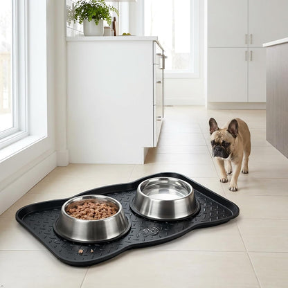Boot Tray for Entryway Indoor, Hard Plastic, 28 x 14.5 in | Stays Flat, No Curling, Rigid Raised Edge,, No Odor, Easy Clean