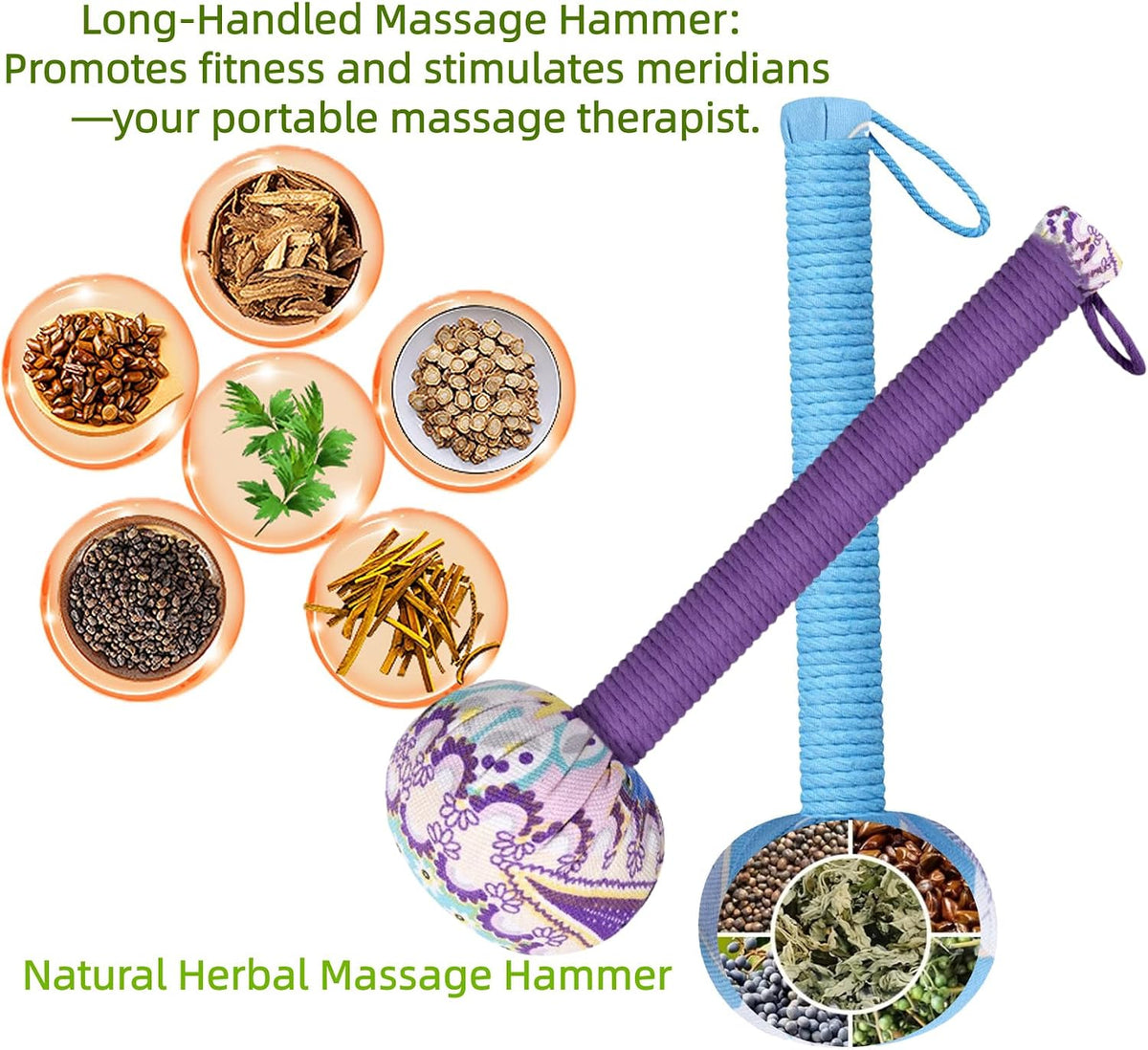 Body Massage Hammer, Manual Back Massager Tool for Body Relief