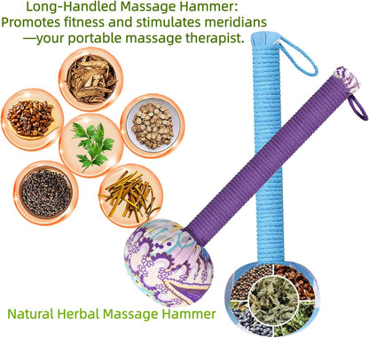 Body Massage Hammer, Manual Back Massager Tool for Body Relief