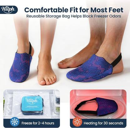 Hilph Foot Toes Ice Pack Wrap for Broken Toes & Bunion Surgery Recovery