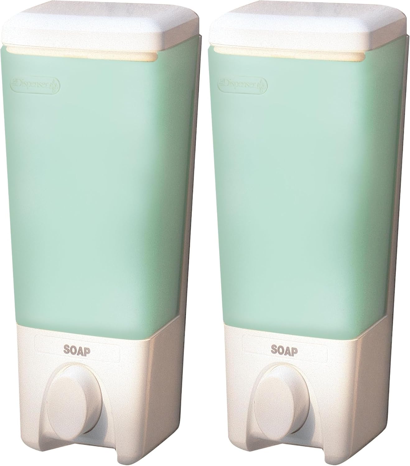 Better Living Products 72350 Clear Choice 3-Chamber Shower Dispenser, White