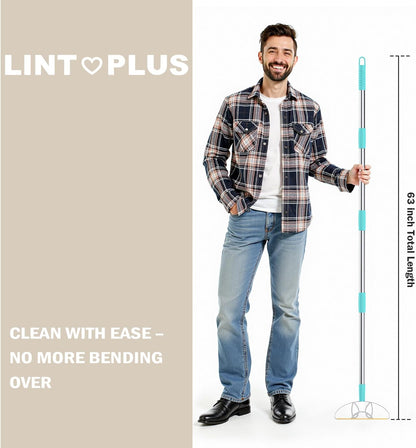 Deep Cleaner Pro Pet Hair Remover-Special Cat Hair Remover Multi Fabric Edge and Carpet Rake Scraper by LINTPLUS-Dog Hair Remover for Rugs,Couch & Pet Towers-Easy to Every Hair!