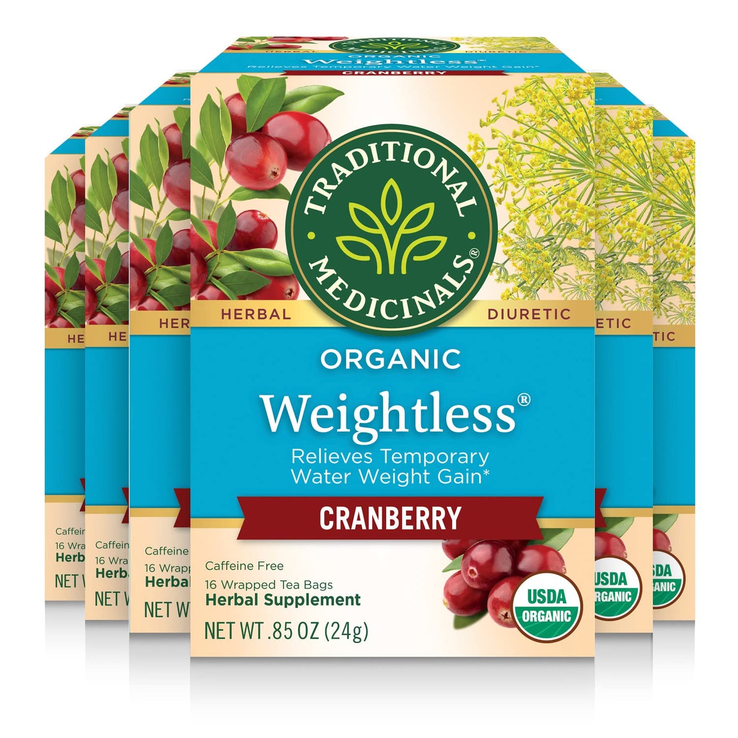 Traditional Medicinals Organic, Dandelion Leaf & Root - Dandelion Root Tea, Supports Normal Detox + Digestion - Kosher, Non-GMO, Caffeine-Free, Compostable - 16 Tea Bags