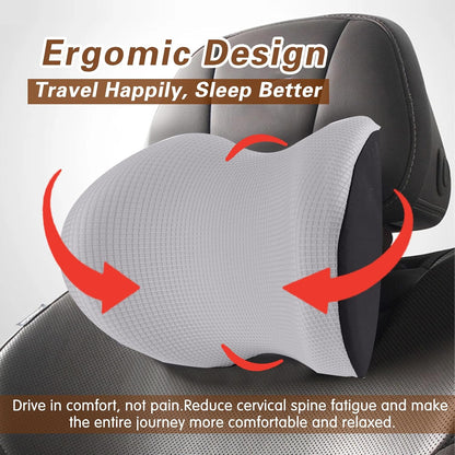 SPRFUFLY Make Relaxing Car Headrest Pillow, Car Neck Pillow for Driving