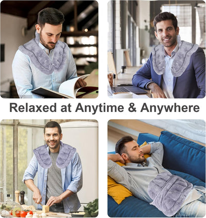 SuzziPad Neck & Shoulder Heating Pad Microwavable for Discomfort Reduction