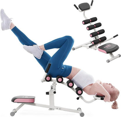 Inversion Table for Back Pain Relief - 350lbs Capacity, Improve Posture and Spinal Health - Ideal for Home and Gym Use