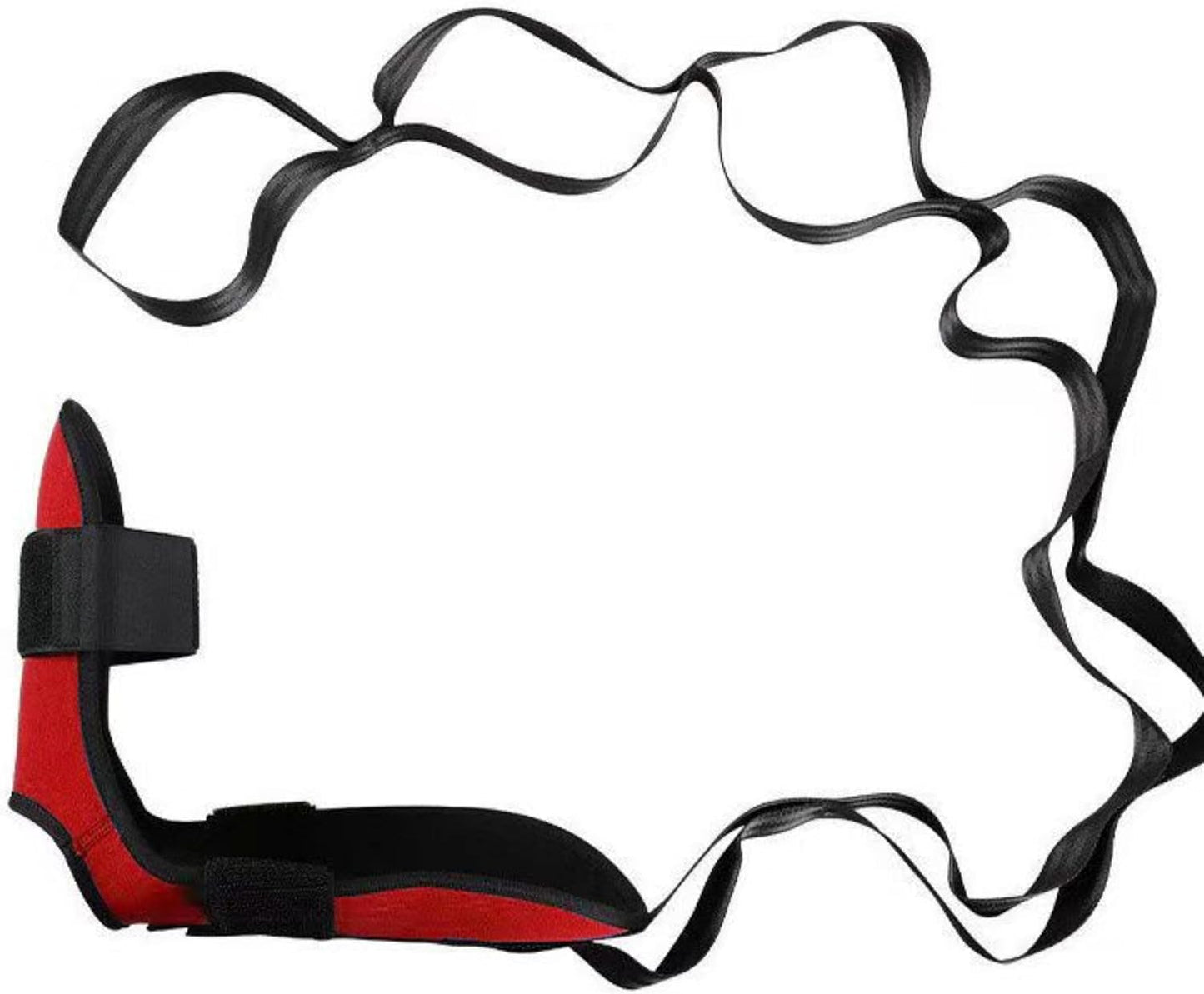 Foot and Calf Stretcher Stretching Strap For Plantar Fasciitis - Hamstring Stretcher Stretching Strap for Achilles Tendonitis, Leg Stretcher Ligament Stretching Belt for yoga, exercise, Plantar Fasciitis, Pain Relief, recovery and increasing mobility