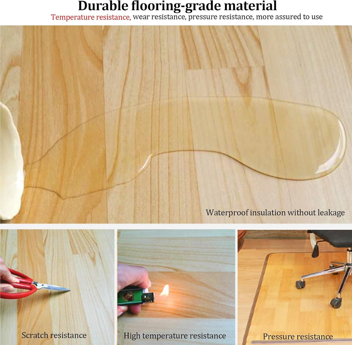 Electric Heated Floor Mat, Heated Carpet with Adjustable Temperature 12 Hour Timer, Indoor Graphene Floor Heating Mat Foot Warmer(C,100 * 100cm/39.3 * 39.3in)