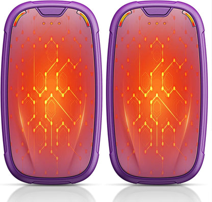 Hand Warmers Rechargeable 2 Pack, 3-Settings Rechargeable Hand Warmer, AI Smart Heating, Pocket Portable Electric Hands Warmer, Magnetic Handwarmers, A Winter for Kids and Loved Ones