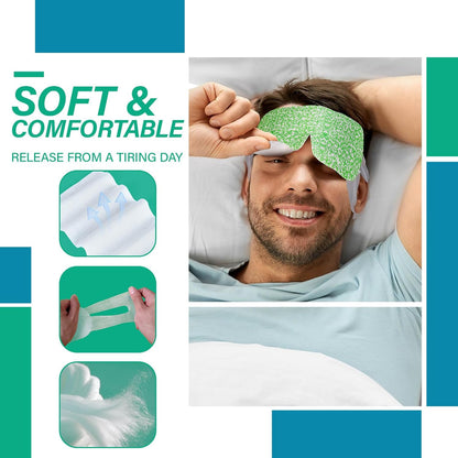 Steam Eye Mask,Warm Eye Compress for Dry Eyes Sleep Mask,Hot Auto Heated Eye Masks Relaxing Items for Women Moist Heat for Eyes Soothing Eye Fatigue,Disposable EyeMask for SPA Essentials