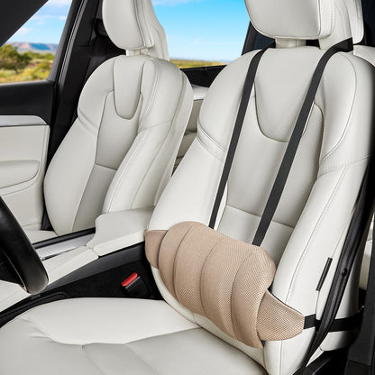 Lumbar Support Pillow for Car,Adjustable Back Support for Car Seat