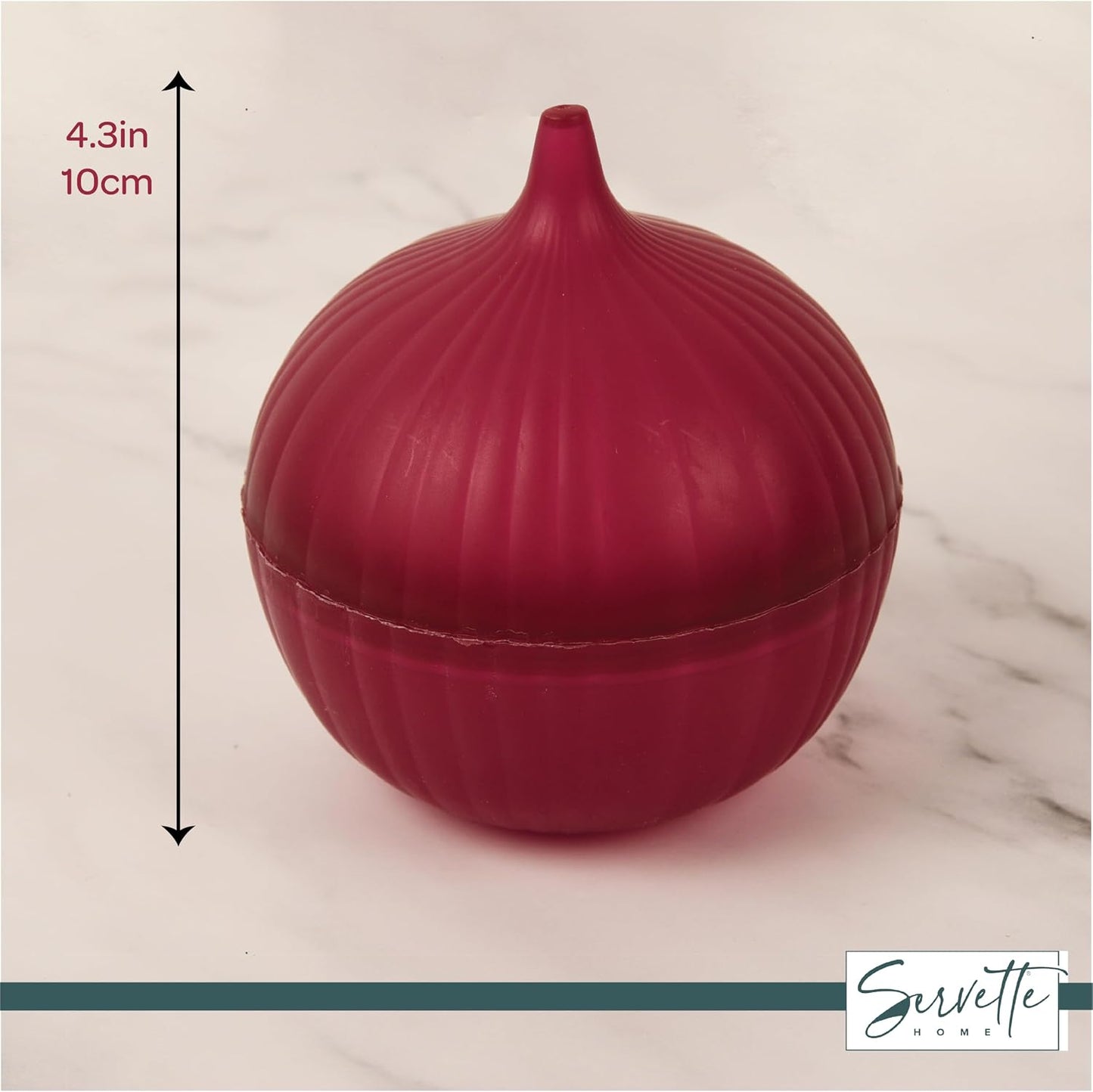 Food Keeper Storage Container with Lid, Food Saver for Fresh Avocados, Red Onions, and Garlic, BPA Free (Avocado)