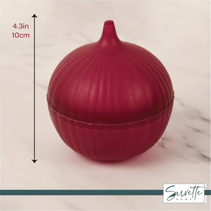 Food Keeper Storage Container with Lid, Food Saver for Fresh Avocados, Red Onions, and Garlic, BPA Free (Avocado)