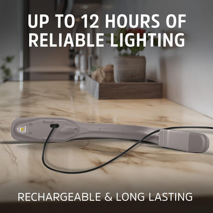 Energizer Flex-R LED Rechargeable Book Light for Reading in Bed, Reading Light with Warm LED Color, Long-Lasting and Lightweight, Pink
