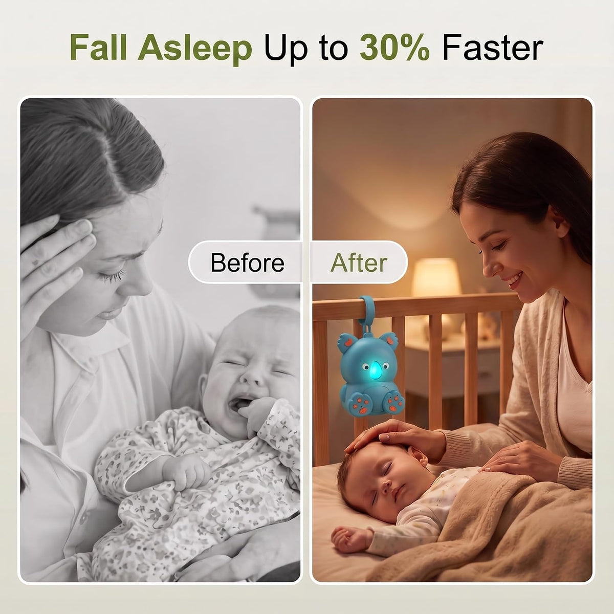 Portable White Noise Machine with Bluetooth Speaker Baby Sound Machine