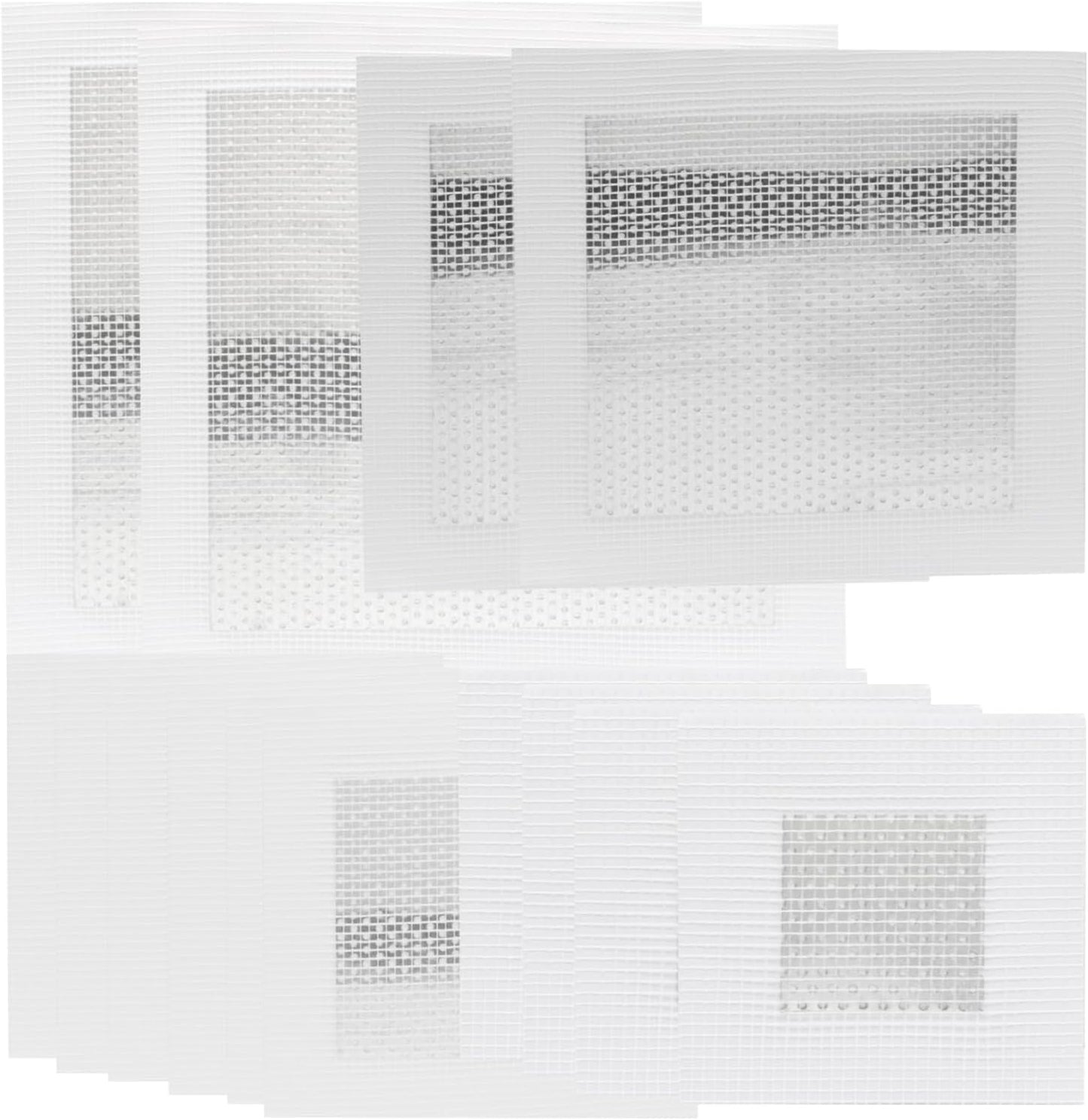 Zorfeter 14 Pack Wall Patch Kit, Multiple Sizes 2/4/6/8 Inch | Aluminum Drywall Repair Patch, Quick & Easy Dry Wall Hole Repair, For Damaged Walls and Ceilings/Homeowners
