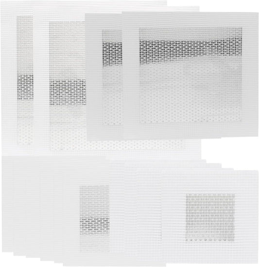 Zorfeter 14 Pack Wall Patch Kit, Multiple Sizes 2/4/6/8 Inch | Aluminum Drywall Repair Patch, Quick & Easy Dry Wall Hole Repair, For Damaged Walls and Ceilings/Homeowners