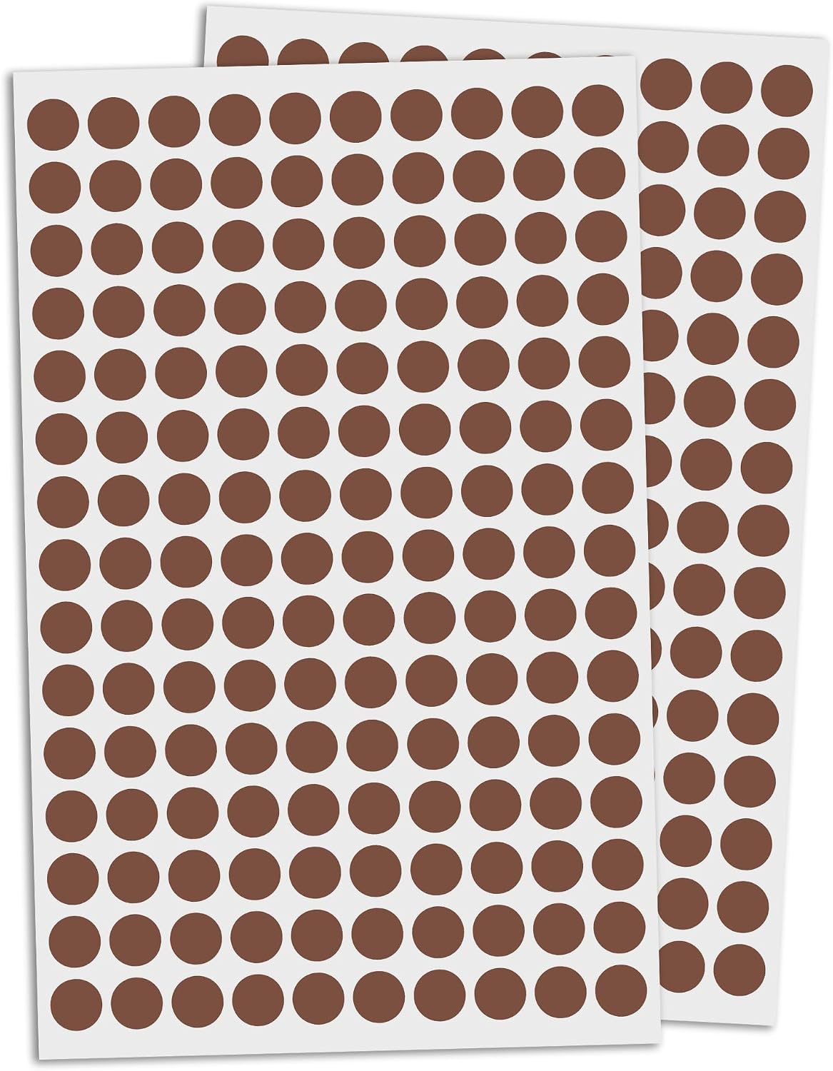 3000 Pieces, Small Colored Dot Round Stickers Labels - 10 Colors, 0.375"