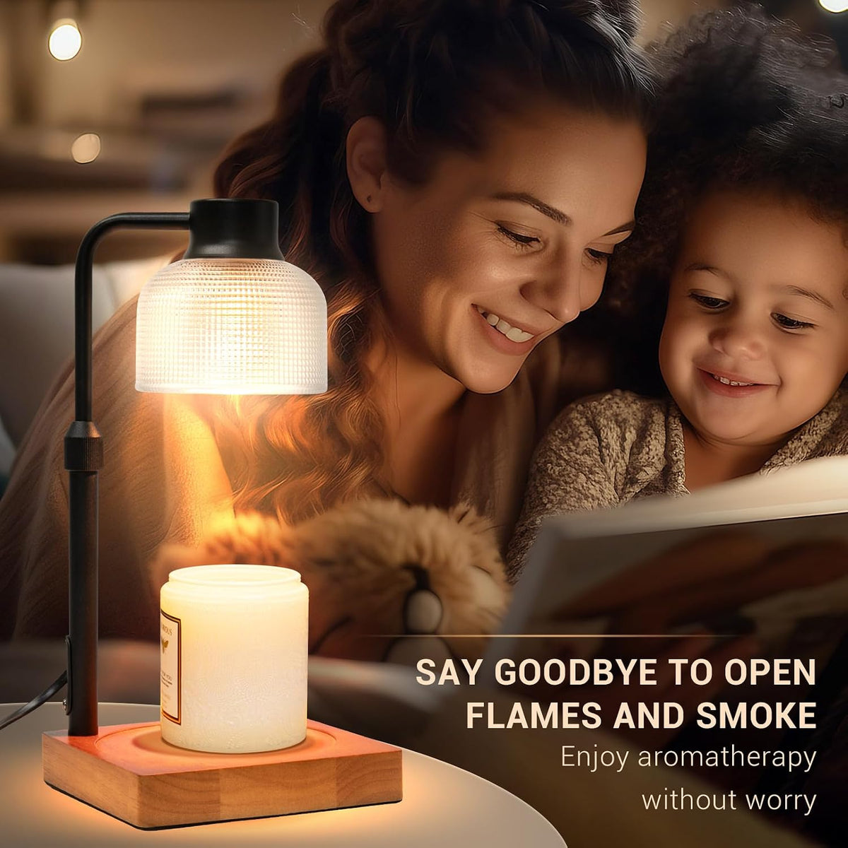 Candle Warmer Lamp with Timer, Birthday Gift for Women, House Warming Gift