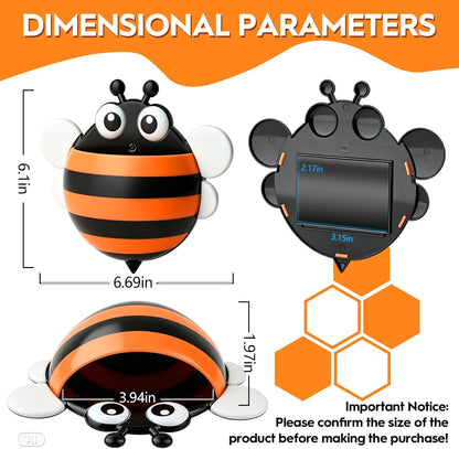 KITANIS Cute Ladybug Magnetic Pen Holder,2 Pack Magnetic Dry Erase Marker Holder,Magnet Storage Marker Pen Pencil Organizer for Refrigerator,Whiteboard,Locker Accessories