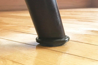 Shepherd 1-1/4" Round Reusable Carpet Bottom Furniture Caster Cups for Office Chairs, Desks, and Carts, Furniture Wheel Caster Cups for Carpet and Hardwood Surfaces, 4-Pack, Brown
