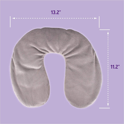 Carex Neck Warmer Microwavable Heating Pad, Lavender Scented - Neck Wrap Microwavable Heating Pad for Neck and Shoulders, Heating Pad Neck Wrap, Lavender Heating Pad