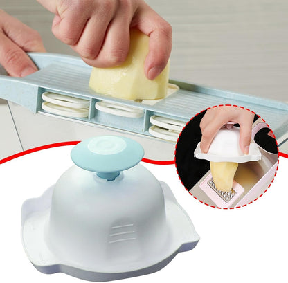 Grater Finger Guard Finger Protector Kitchen Helper Mandoline Accessory Anti-Slip Technology Made of PP for Kitchen Vegetable at Ho, Pink