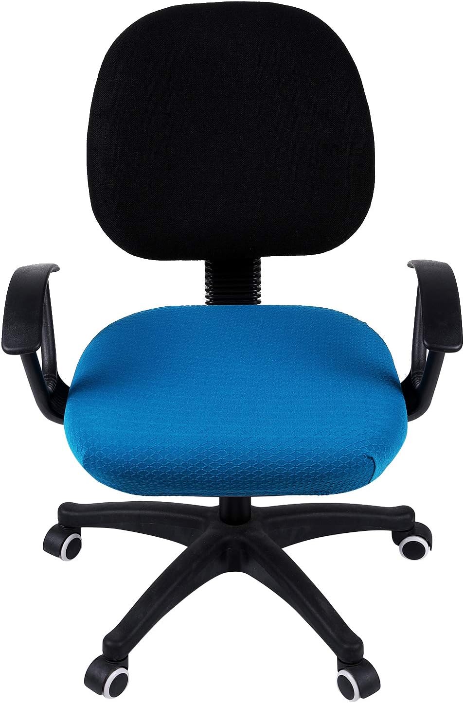 Smiry Office Computer Chair Armrest Covers, 2PCs Anti-dust Arm Rest Pad | Removable Washable Desk Chair Arm Pad Covers, Grey