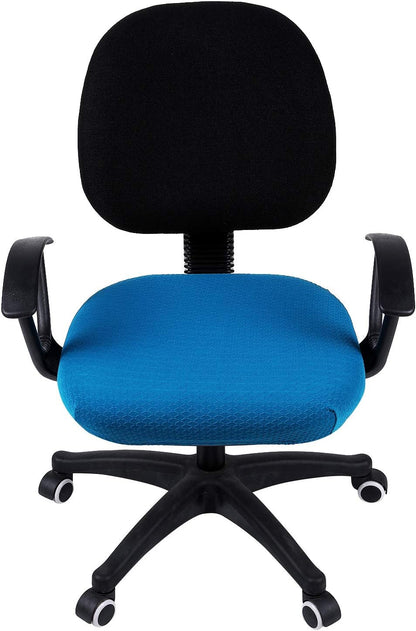 Smiry Office Computer Chair Armrest Covers, 2PCs Anti-dust Arm Rest Pad | Removable Washable Desk Chair Arm Pad Covers, Grey