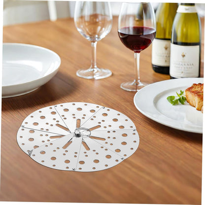 1pc Adjustable Stainless Steel Spill Stopper Lid Spill Cover for Pots and Cookware Food-grade Material Prevents Overflow Easy to Use Kitchen Essential