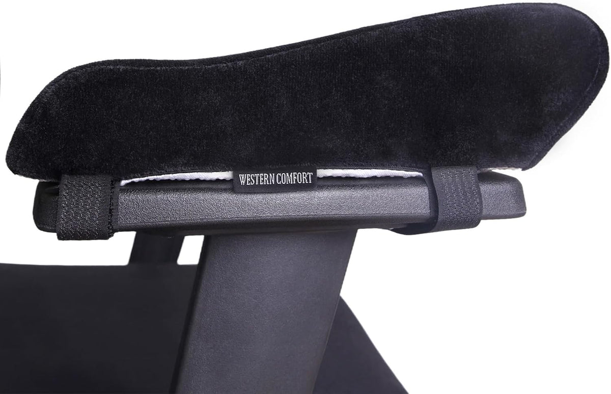 WESTERN COMFORT Thick Memory Foam Office Chair Arm Pads - Set of 2 Armrest Covers Provide Elbow Cushioning and Relieve Pressure (Ergonomic)