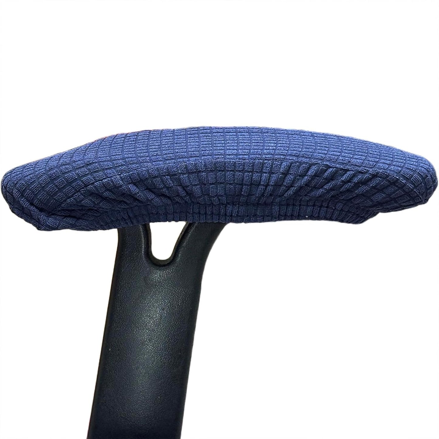 Melaluxe Office Chair Armrest Covers, Stretchable Removable Washable Chair Arm Covers, Elastic Desk Computer Gaming Chair Arm Rest Protector Slipcovers (Black)
