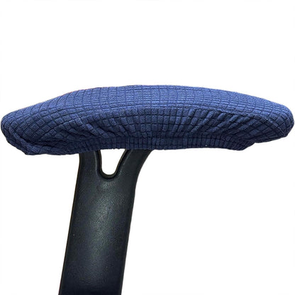 Melaluxe Office Chair Armrest Covers, Stretchable Removable Washable Chair Arm Covers, Elastic Desk Computer Gaming Chair Arm Rest Protector Slipcovers (Black)