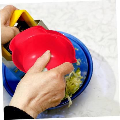 SOLUSTRE Vegetable Cutting Guard Finger Protector for Slicing Food Safety Holder Non-Slip Grip for Kitchen Use Compatible Mandoline Slicer and Grater