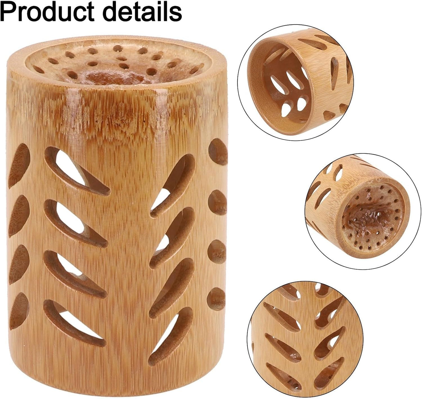Toothbrush Holder with Drainage and Ventilation Holes Quick Dry Bathroom Cup for Sustainable Modern or Farmhouse Decor Multifunction Storage Organizer