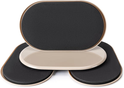 Furniture Sliders, 8 Pcs 3 1/2'' Furniture Sliders Pads for Hardwood Floors, Chair Legs Floors Protectors, Reusable Round Glides Glider, Heavy Duty Furniture Movers Sliders | Chair Legs Floors Protectors, Reusable Round Glides Glider, Heavy Duty