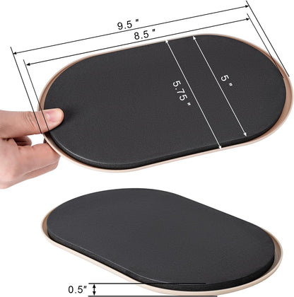 Furniture Sliders, 8 Pcs 3 1/2'' Furniture Sliders Pads for Hardwood Floors, Chair Legs Floors Protectors, Reusable Round Glides Glider, Heavy Duty Furniture Movers Sliders | Chair Legs Floors Protectors, Reusable Round Glides Glider, Heavy Duty