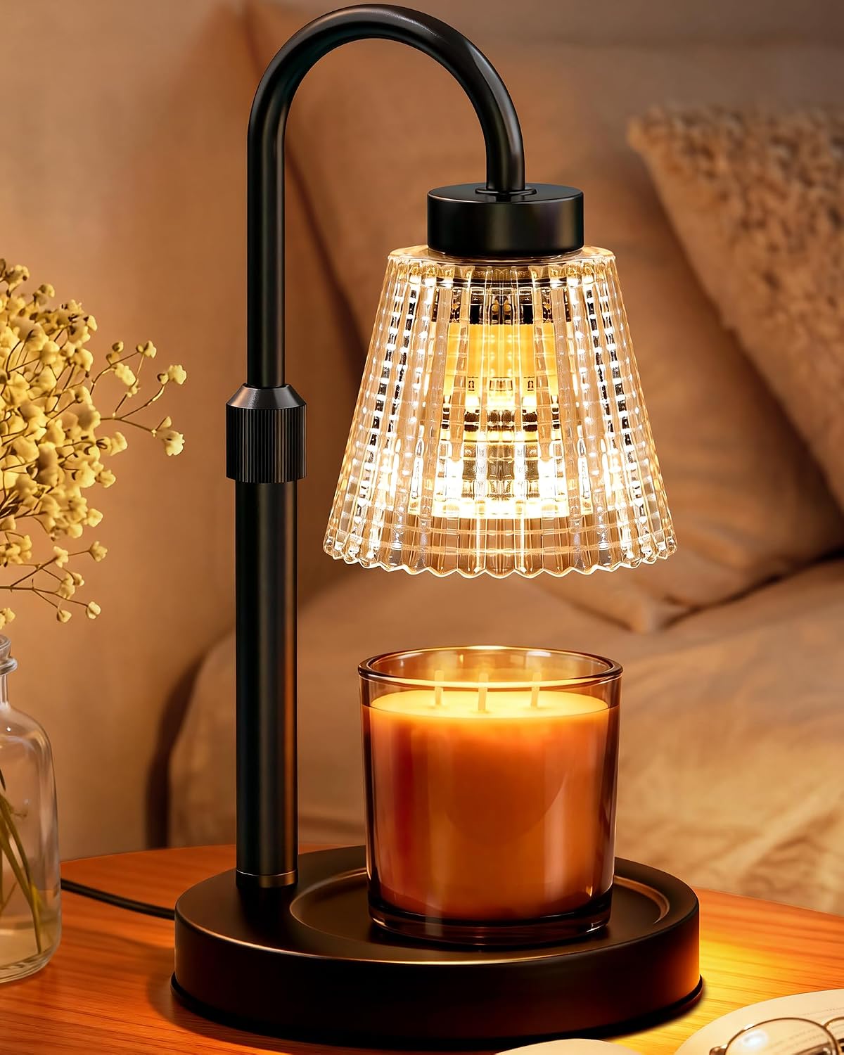Girece Candle Warmer Lamp with Timer and Dimmer Birthday Gifts for Women