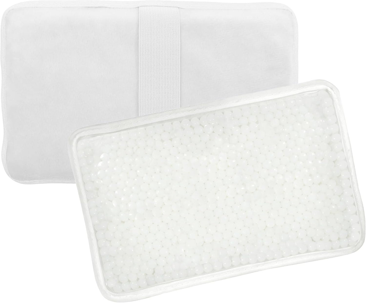 Gel Ice Packs for Injuries Reusable 2 Packs Hot Cold Gel Wrap with Strap
