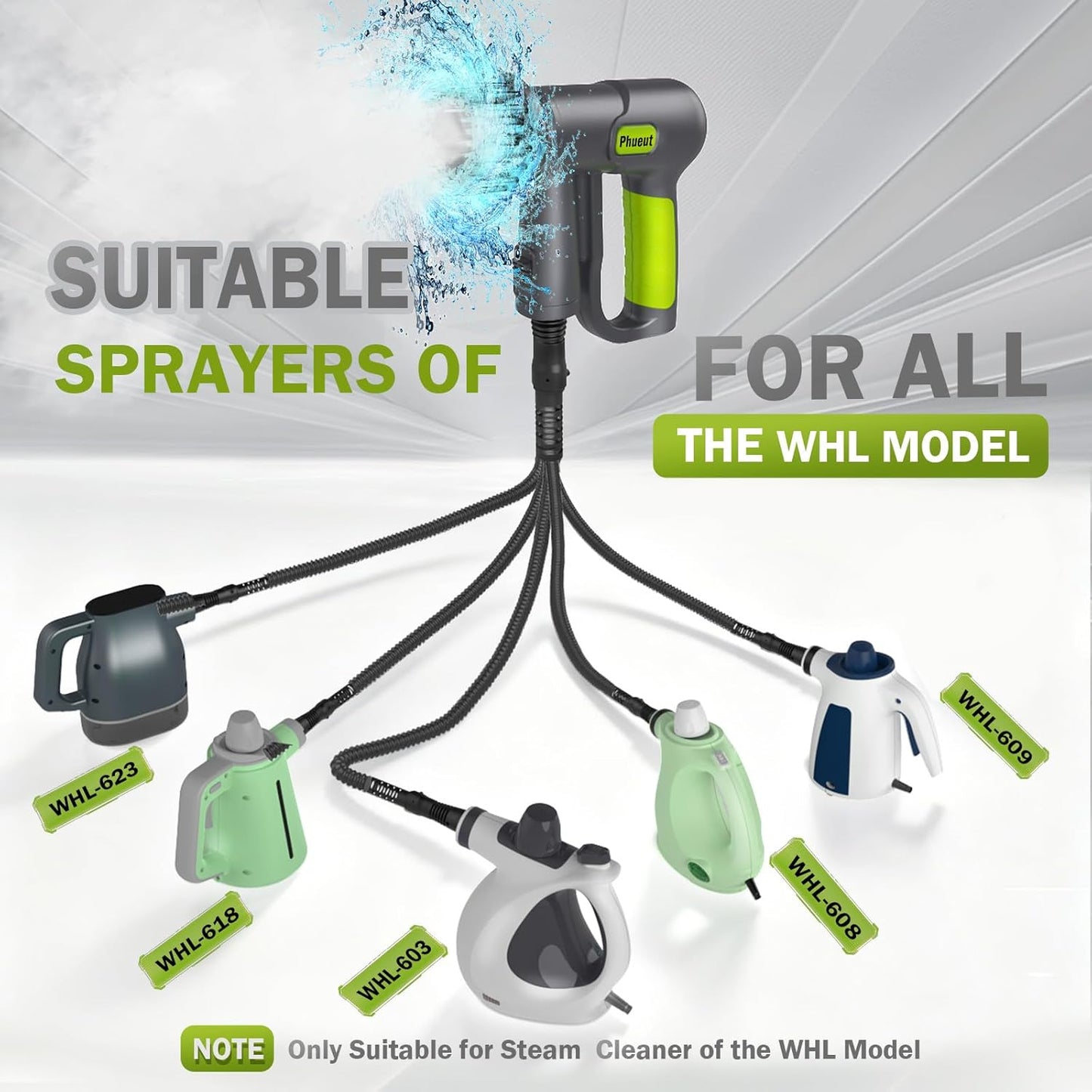 Electric Spin Scrubber Cordless, 2 Speeds Power Cleaning Brush, 150 Mins Runtime Rechargeable Shower Scrubber with 9 Replaceable Accessories for Bathroom, Tile, Grout, Kitchen, Floor, Car